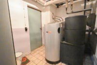 Heizungsraum mit Pelletslager KG