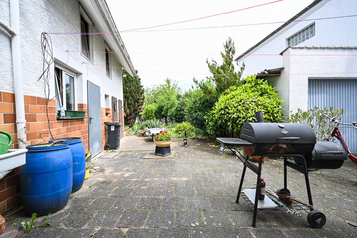Blick Richtung Garten