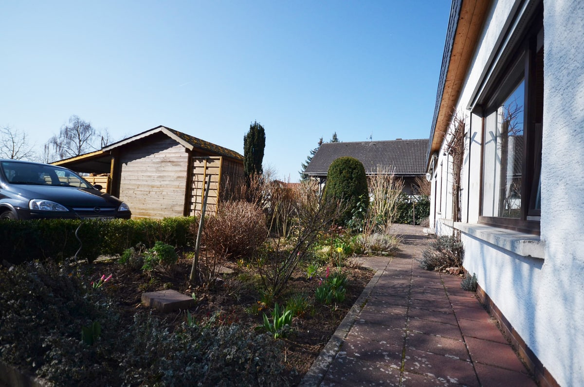 Terrasse Gartenhütte
