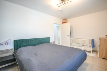 DIETZ: Gepflegte 3-Zimmerwohnung im 2.OG mit Balkon und PKW-Stellplatz in Münster! - Schlafzimmer 1 von 2 (667795)