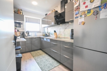 DIETZ: Gepflegte 3-Zimmerwohnung im 2.OG mit Balkon und PKW-Stellplatz in Münster! - Küche (667798)