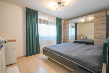 DIETZ: Gepflegte 3-Zimmerwohnung im 2.OG mit Balkon und PKW-Stellplatz in Münster! - Schlafzimmer 1 von 2 (667794)