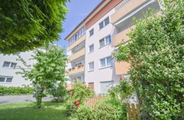 DIETZ: Gepflegte 3-Zimmerwohnung im 2.OG mit Balkon und PKW-Stellplatz in Münster! - Außenansicht (685965)