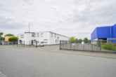 Außenansicht - DIETZ: Industriegebäude – Wohnen u. Arbeiten! Große Halle, Büroraum, Stellplätze und Betriebswohnung