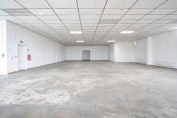 DIETZ: Industriegebäude – Wohnen u. Arbeiten! Große Halle, Büroraum, Stellplätze und Betriebswohnung - Lager-Produktionshalle (695896)