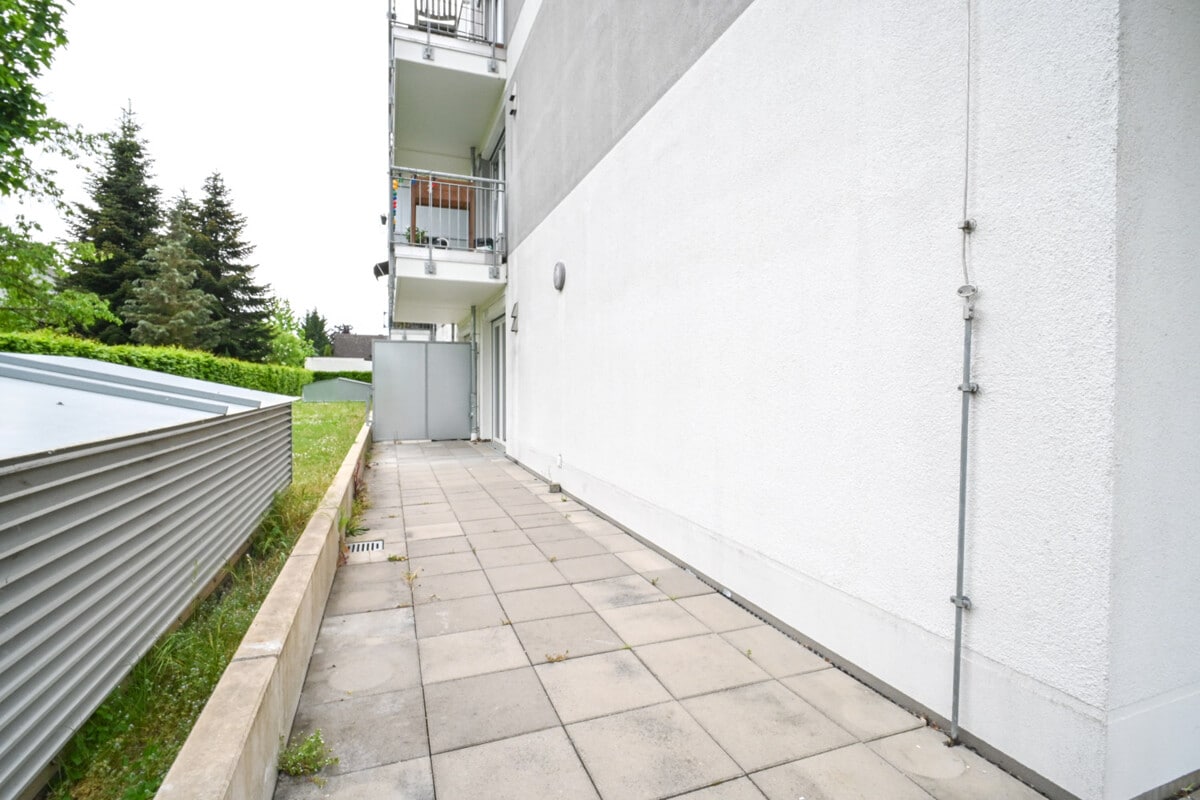 überdachte Terrasse