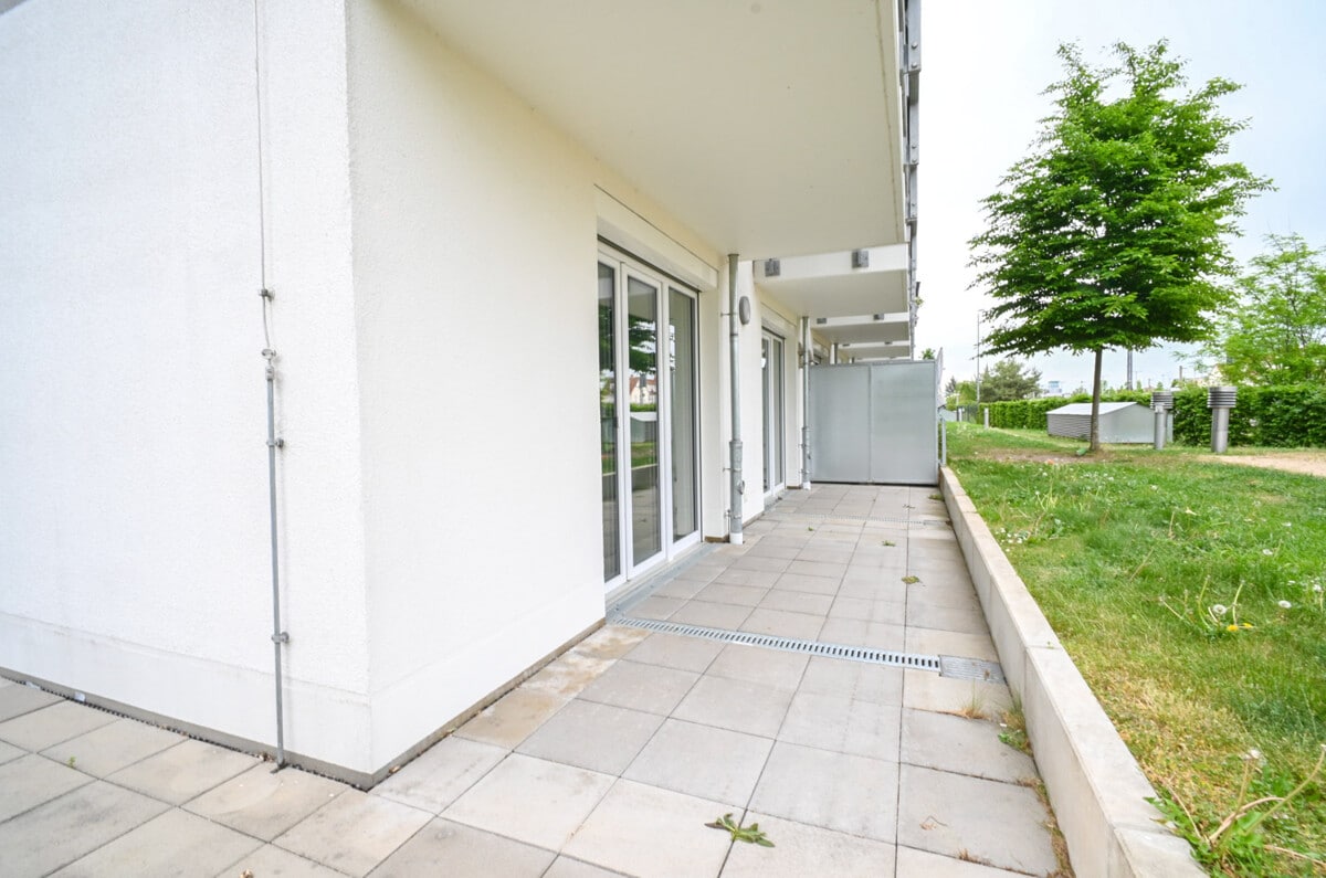 überdachte Terrasse