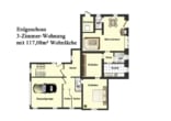 DIETZ: 4-Familienhaus - 4 Eigentumswohnungen - 6,45 % Bruttomietrendite in Erbach - OT Lauerbach - Grundriss Erdgeschoss