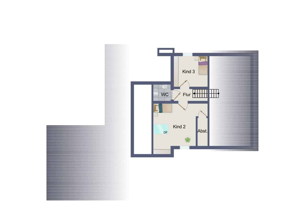 Grundriss Dachgeschoss