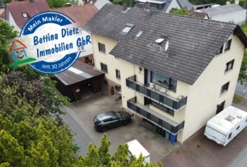 **VERKAUFT**DIETZ: Großzügiges 4-Familienhaus in Gelnhausen – Höchst! Zwei Wohnungen frei!, 63571 Gelnhausen, Mehrfamilienhaus