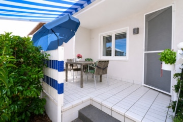 DIETZ: Frei werdende 4-5-Zimmer Maisonettewohnung mit Terrasse, Garage und Grünfläche in Niedernberg - überdachte Terrasse (693680)