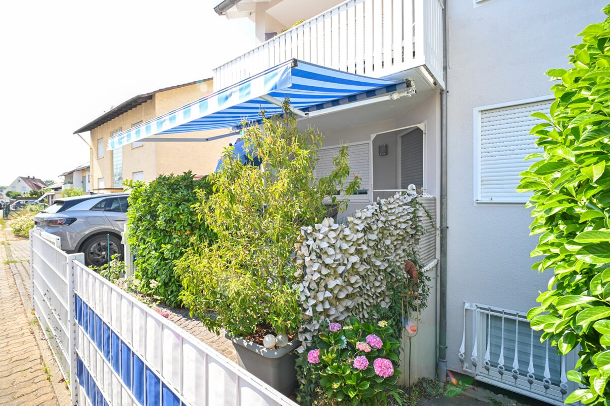 überdachte Terrasse