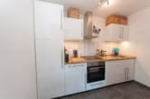 4710-lang3#Einbauküche INKLUSIVE - DIETZ: Voll möblierte moderne 2 Zimmer Erdgeschoss-Wohnung mit Balkon!