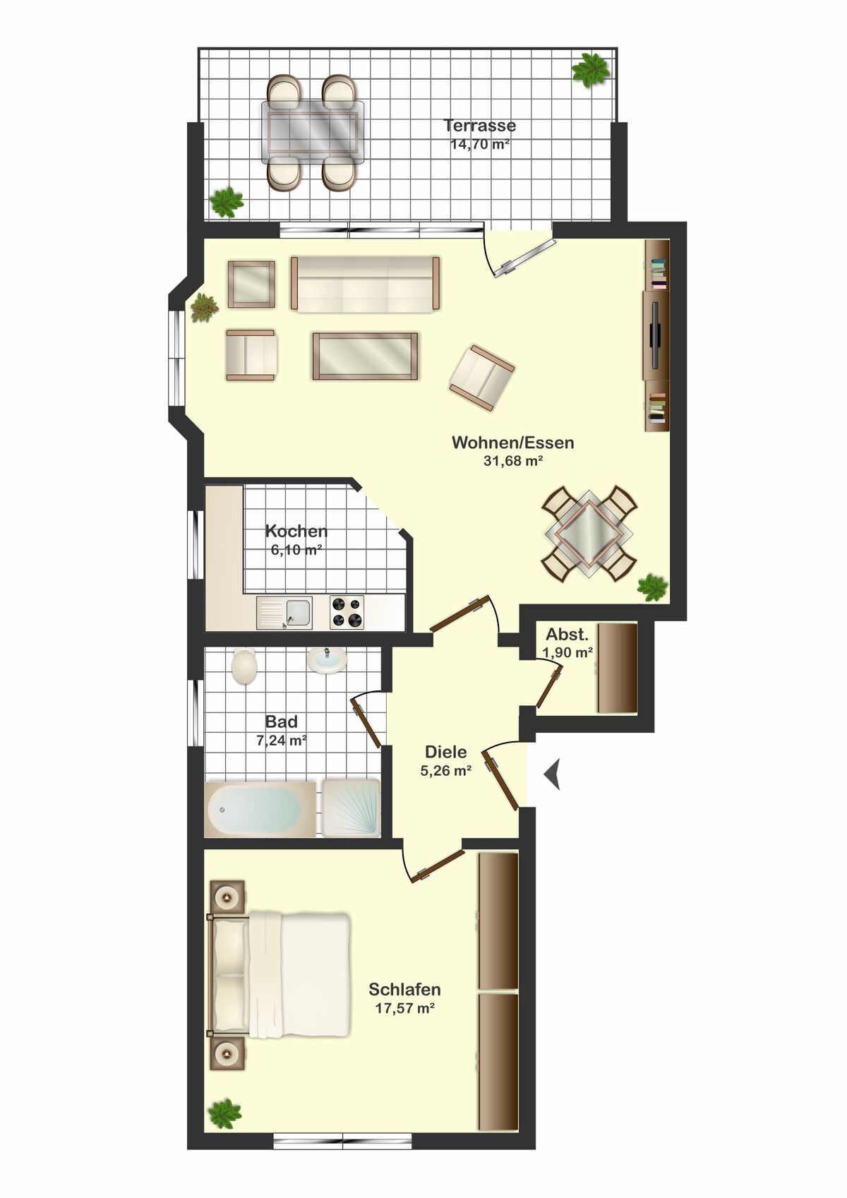 Schematischer Grundriss1