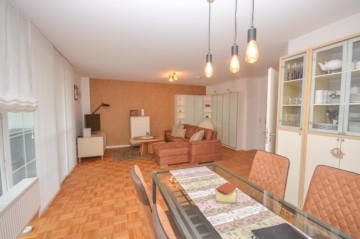 DIETZ: Voll-möblierte 2-Zimmer-Terrassenwohnung mit barrierefreier Dusche in ruhiger Lage – Münster! - Wohnen und Essen (658106)