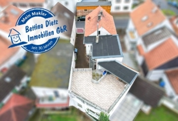 DIETZ: Saniertes 2 Familienhaus mit Dachterrasse in ruhiger Lage in Schaafheim! 5,41 % Rendite, 64850 Schaafheim, Zweifamilienhaus