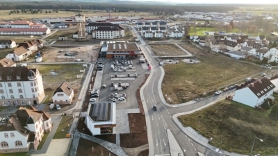 DIETZ: 6 Reihenhausgrundstücke mit Baugenehmigungen im neuen Babenhäuser Wohnquartier Kaisergärten! - Neuer Rewe-Supermarkt und Frühstückscafe (698502)