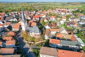 DIETZ: REDUZIERT! 2 Häuser auf einem Grundstück mit 3-4 Wohneinheiten inklusive Ausbaupotenzial! - Luftbild Umgebung (640019)