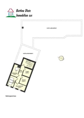 DIETZ: REDUZIERT! 2 Häuser auf einem Grundstück mit 3-4 Wohneinheiten inklusive Ausbaupotenzial! - Grundriss KG (640047)
