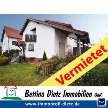 **VERMIETET**DIETZ: Super Einfamilienhaus in guter Lage – Garage – Terrasse – Balkon – Garten –, 64839 Münster, Einfamilienhaus