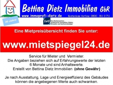 DIETZ: **VERMIETET**Tolle Maisonettenwohnung mit FB-Heizung, Garage, u.v.m. – WIRD FRISCH RENOVIERT ÜBERGEBEN, 63762 Großostheim, Etagenwohnung