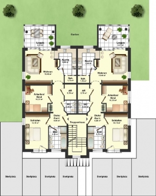 DIETZ: 3-Zimmer Neubau mit Balkon – Gäste-WC – Fußbodenheizung – Jügesheim, 63110 Rodgau, Etagenwohnung