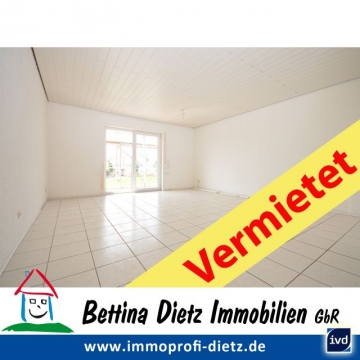 **VERMIETET**DIETZ: ToP 4 Zimmerwohnung in 1. OG mit Fußbodenheizung – Wanne+Dusche – Gäste-WC – Balkon mit Grünblick, 64853 Otzberg, Etagenwohnung