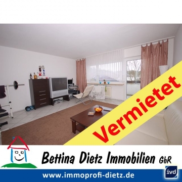 **VERMIETET**DIETZ: 1,5 Zimmer Appartement, 51 m²   **Ideal für JUNG oder ALT** —(maximal 2 Personen), 64832 Babenhausen, Etagenwohnung