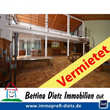 **VERMIETET**DIETZ: 5 Zimmer 230 m² – Terrassen-Wohnung mit Garten, Schwimmbad, Wintergarten, auf ca. 1000m² Grundstück, 64807 Dieburg, Terrassenwohnung