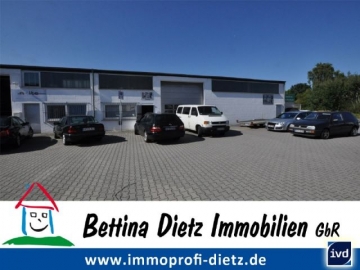 **VERMIETET**DIETZ: 380m² Lager- und Produktionsflächen verkehrsgünstig an der BAB3 im Gewerbegebiet Rodgau-NR, 63110 Rodgau, Halle