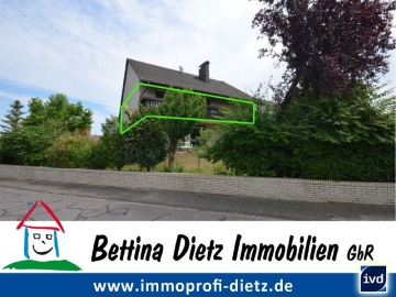 **VERMIETET**DIETZ: Großzügige 3 Zimmerwohnung im ersten Obergeschoss mit 23 qm Balkon – Tiefgarage, 64839 Münster, Etagenwohnung