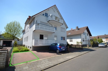 **VERMIETET**DIETZ: Intelligent geschnittene 3 Zi. Wohnung mit Balkon, Einbauküche und Stellplatz in ruhiger Lage, 64839 Münster, Etagenwohnung