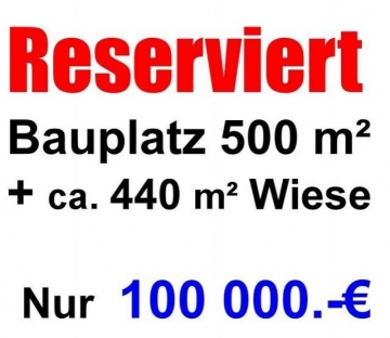 *Verkauft*  Großes Baugrundstück in Schlierbach ca. 500 m²
sowie 440 m² Wiese.., 64850 Schaafheim, Wohnen
