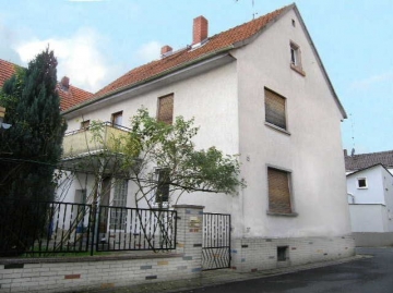 **Verkauft** 1 Fam-Haus mit kleinem Garten u.Garage, 64850 Schaafheim, Einfamilienhaus
