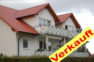 *Verkauft*  TOP-Wohnung m. Südbalkon u. Garage (NEUWERTIG), 63762 Großostheim, Etagenwohnung