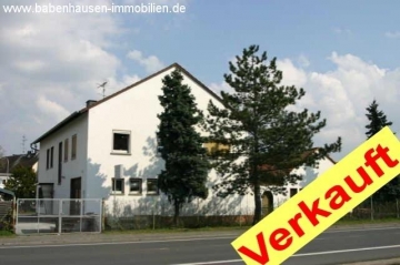 **VERKAUFT**  Top Gewerbeimmobilie, 1a LAGE, ca. 460 m² Wohn u.Gewerbefläche  (Wohnen und arbeiten), 64832 Babenhausen, Haus