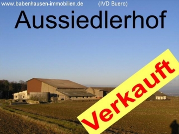 **VERKAUFT**RARITÄT** Aussiedlerhof mit 2 Häusern und 30 000 m² Land direkt am HOF – Ideal auch für Pferdehaltung !!!, 64850 Schaafheim, Haus