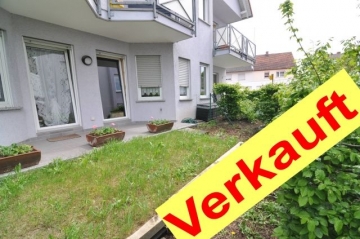 **VERKAUFT**DIETZ: Tolle Erdgeschoss- / Terrassen – / Gartenwohnung !, 64832 Babenhausen, Terrassenwohnung