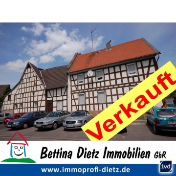 **VERKAUFT**DIETZ:   Modernisiertes Bauernhaus***Mit Platz ohne Ende***, 64850 Schaafheim, Bauernhaus