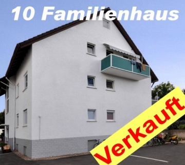 **VERKAUFT**DIETZ: **Sichern Sie sich Ihre Rente** Modernisiertes  10 Fam-Haus., 64832 Babenhausen, Mehrfamilienhaus