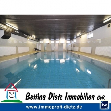 **VERKAUFT**DIETZ: 3 Zimmerwohnung zum BEST-Preis mit Tiefgarage – opt. Einbauküche – SÜD-OST-Balkon – Schwimmbad – Sauna –, 64832 Babenhausen, Etagenwohnung