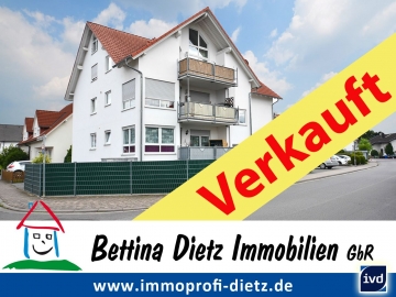 **VERKAUFT**DIETZ: Terrassen / Maisonetten / Gartenwohnung mit GARAGE, 2 Stellplätzen, 2 Bäder, EBK, uvm., 64850 Schaafheim, Maisonettewohnung