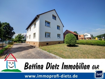 **VERKAUFT**DIETZ: Massives teilmodernisiertes 2 – 3 Familienhaus in bevorzugter Dieburger Lage!, 64807 Dieburg, Zweifamilienhaus