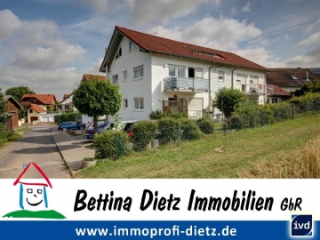 **VERKAUFT**DIETZ: Helle vermietete 1 Zimmer Wohnung im Erdgeschoss eines gepflegten Mehrfamilienhauses!, 64823 Groß-Umstadt, Erdgeschosswohnung