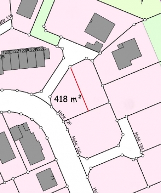 **VERKAUFT**DIETZ: Baugrundstück mit 418 qm in Dieburg – Nordring – nahe Münster, 64807 Dieburg, Wohnen