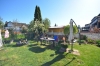 **VERKAUFT**DIETZ: 3 Familienhaus mit 2 Garagen und Garten in schöner Lage von Schaafheim Ortsteil Mosbach - Blick in den Garten EG