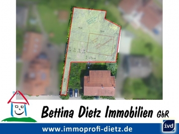 **VERKAUFT**DIETZ: Provisionsfreie Baugrundstück für 1-2 Familienhaus oder Doppelhaus!, 64823 Groß-Umstadt, Wohnen