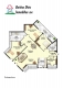 DIETZ: Gehobene 4-Zimmer-Wohnung mit fantastischer Ausstattung Baujahr 2013 - Schematischer Grundriss